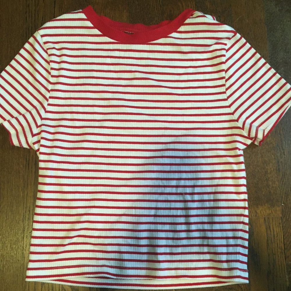 Striped Crop Top